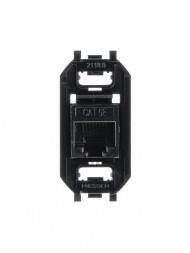 Разъём телекоммуникационный ABB на 8 контактов категория 5 тип RJ45 2CLA201850A1001 2018.5