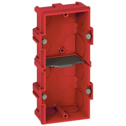Коробка Legrand Batibox монтажная для кирпичных стен 2п глуб.40мм 080142