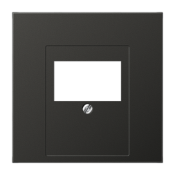 Крышка Jung LS серия антрацит для ТАЕ-розетки,моно/стерео-аудиорозетки,комбинированной вставки AL2969TAN