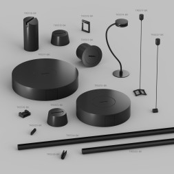 Крепление-зажим BELTY ROD TR5536-BK