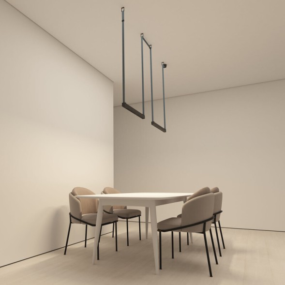 Трековый светильник BELTY GRILL DK5573-BK