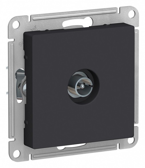 TV Антенна коннектор Schneider Electric Atlasdesign Карбон механизм ATN001093