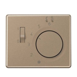 Накладка Jung SL 500 бронза регулятора теплого пола(мех.FTR231U) SLFTR231PLGB