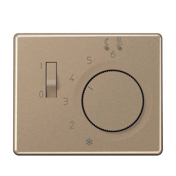 Накладка Jung SL 500 бронза регулятора теплого пола(мех.FTR231U) SLFTR231PLGB