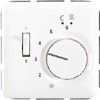 Накладка Jung CD серия платина регулятора теплого пола(мех.FTR231U) CDFTR231PLPT