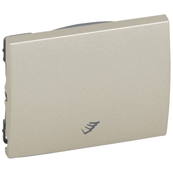 Клавиша Legrand Galea Life титан простая с пиктограммой &quot;Лестница&quot; 771448