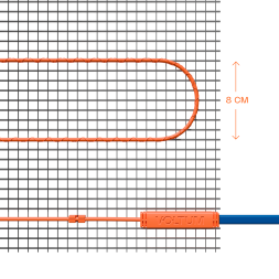 Нагревательный мат VLT01-150-9.0