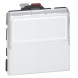 Кнопка Переключатель Legrand Mosaic 6A, с держателем этикеток 077043