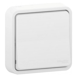 Переключатель Schneider Electric IP55 скрытой установки Mureva Styl Белый MUR39721