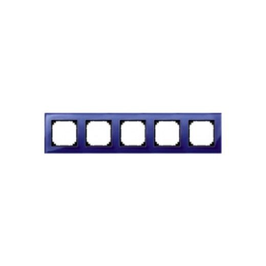 Рамка Merten M-Elegance Сапфир 5 постов MTN4050-3278