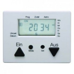 Таймер Berker Arsys полярная белизна с блеском с дисплеем и подключением датчика 17380069