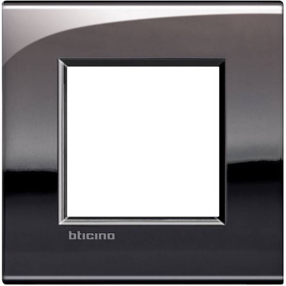 Рамка Bticino LivingLight Air Олово двухмодульная LNE4802PT