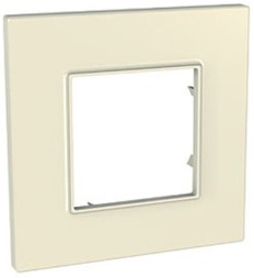 Рамка Schneider Electric Unica Quadro Карамель 1 пост MGU4.702.36