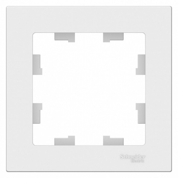 Рамка Schneider Electric Atlasdesign Белый 1 пост ATN000101