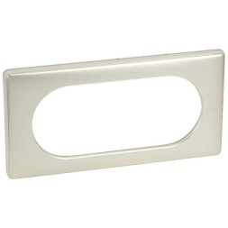 Рамка Legrand Celiane Металлик Титан 6/8-модульная 068906