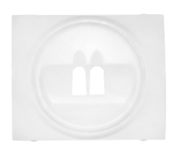 Лицевая панель Legrand Galea Life White для 1очной розетки для колонок - Кат. № 0 775 785 771000