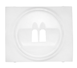 Лицевая панель Legrand Galea Life White для 1очной розетки для колонок - Кат. № 0 775 785 771000