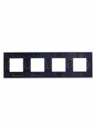 Рамка ABB Zenit Брызги шампанского 4 поста 2CLA227400N3901 N2274 CH