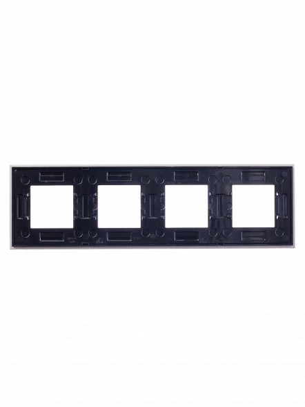 Рамка ABB Zenit Брызги шампанского 4 поста 2CLA227400N3901 N2274 CH