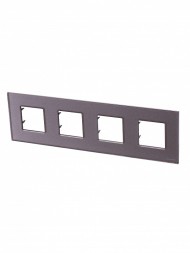 Рамка ABB Zenit Брызги шампанского 4 поста 2CLA227400N3901 N2274 CH