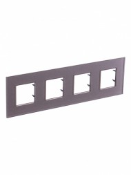 Рамка ABB Zenit Брызги шампанского 4 поста 2CLA227400N3901 N2274 CH