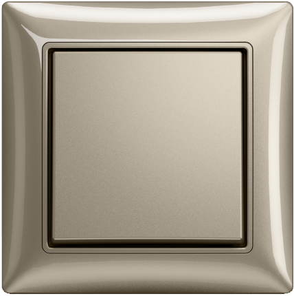 Рамка ABB Basic 55 Шампань 1 пост 2CKA001725A1501 2511-93-507