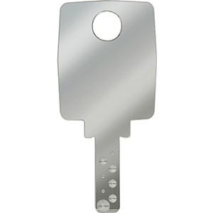 Выключатель Bticino LivingLight Air Антрацит двухполюсный с ключом L4012C