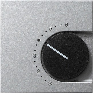 Накладка для регулятора температуры пола Gira Event Алюминий 149626