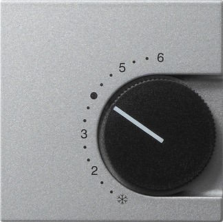 Накладка для регулятора температуры пола Gira Event Алюминий 149626