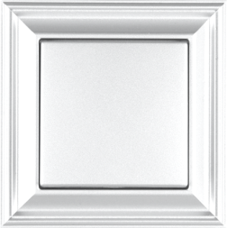 Рамка Jung ECO Profi Deco Белый 1 пост EPD481WW