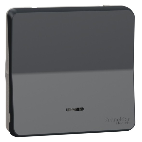 Механизм переключателя Schneider Electric Mureva с подсветкой IP55 Антрацит MUR35025