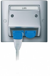 Рамка Merten Aquadesign с винтовыми креплениями Алюминий 1 пост MTN401160