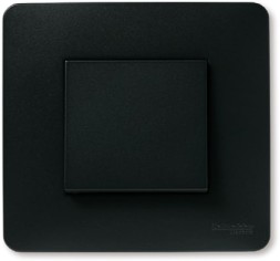 Рамка Schneider Electric Unica Studio Антрацит 1 пост NU200254