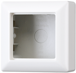 Коробка Jung AS 500 Белый 1-я для накладного монтажа AS581AWW