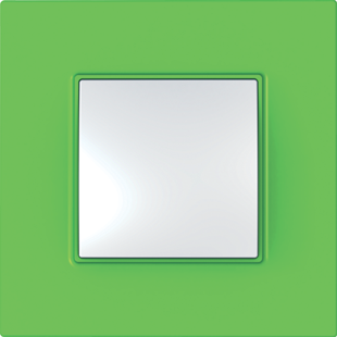 Рамка Schneider Electric Unica Quadro Киви 1 пост MGU4.702.28