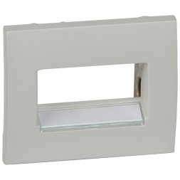 Лицевая панель Legrand Galea Life перламутр для розетки RJ45 (1 или 2 выхода) или RJ11 2 выхода 771575