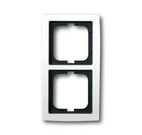 Рамка ABB Solo Альпийский белый 2 поста 2CKA001754A4539 1722-84-500