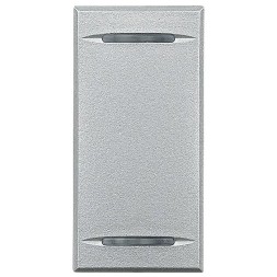 Axolute Клавиша без символа – 1 модуль, алюминий Bticino HC4911