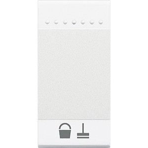 Клавиша Bticino Living Light Белый Уберите комнату, 1 модуль N4915MR