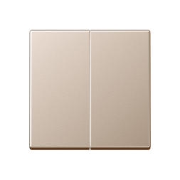 Клавиша Jung A серия Champagner двойная на выключатель A595CH