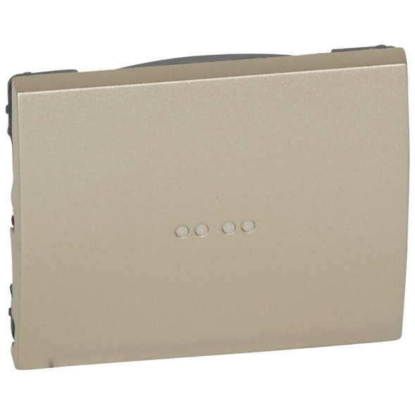 Лицевая панель Legrand Galea Life титан для выключателя с индикацией 771434