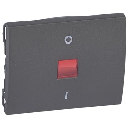 Клавиша Legrand Galea Life для двухполюсного выключателя с индикацией 771218