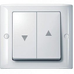 Рамка Merten Aquadesign с винтовыми креплениями Полярно-белый 1 пост MTN401119