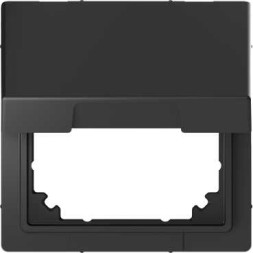 Адаптер Merten D-Life антрацит с крышкой для интеграции system m MTN4081-6034