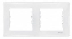 Рамка Schneider Electric Sedna Белый 2 поста SDN5800321