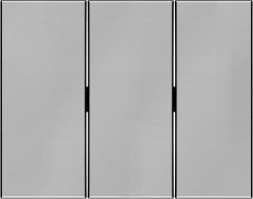 Клавиши Berker K.5 алюминий для трехклавишного выключателя 14657003