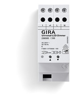 Универсальный светодиодный диммер Gira Белый REG 236500