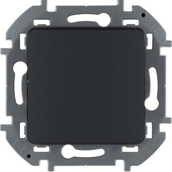 Переключатель одноклавишный 10 AX - 250 В Антрацит Legrand INSPIRIA 673653