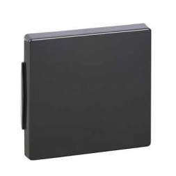 Рамка Merten Aquadesign с винтовыми креплениями Антрацит 1 пост MTN401114