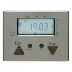 Таймер Berker Arsys светло-бронзовый лак с дисплеем 17369011